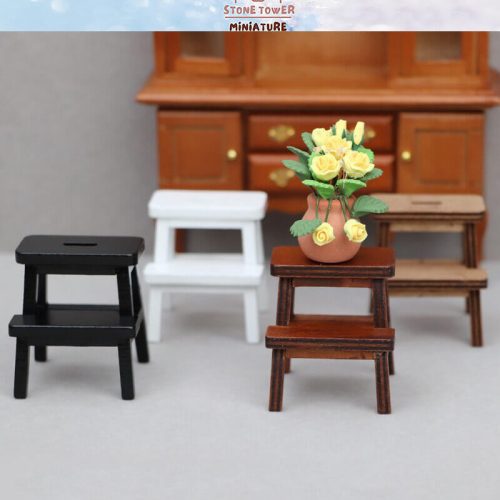 Miniature Step Stool Chairs