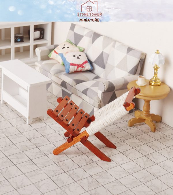 Lounge Beach Miniature Chairs