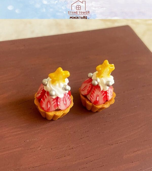 Miniature Strawberry Dessert Food