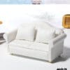 Miniature White Sofa Chairs