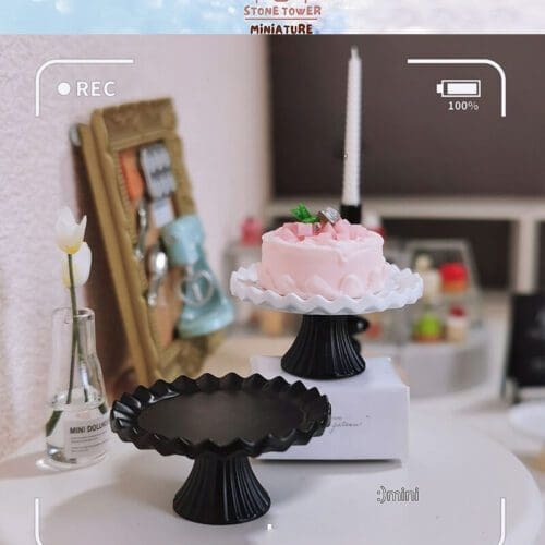 Miniature Cake Rotating Plate