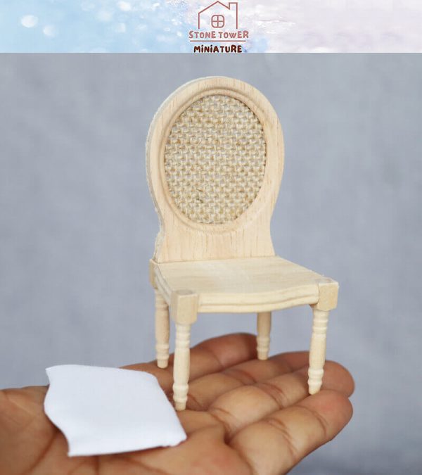 Unpainted Miniature Chairs