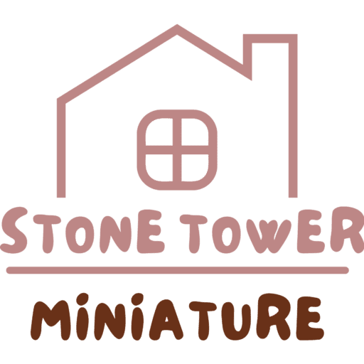 Stone tower miniatures logo.