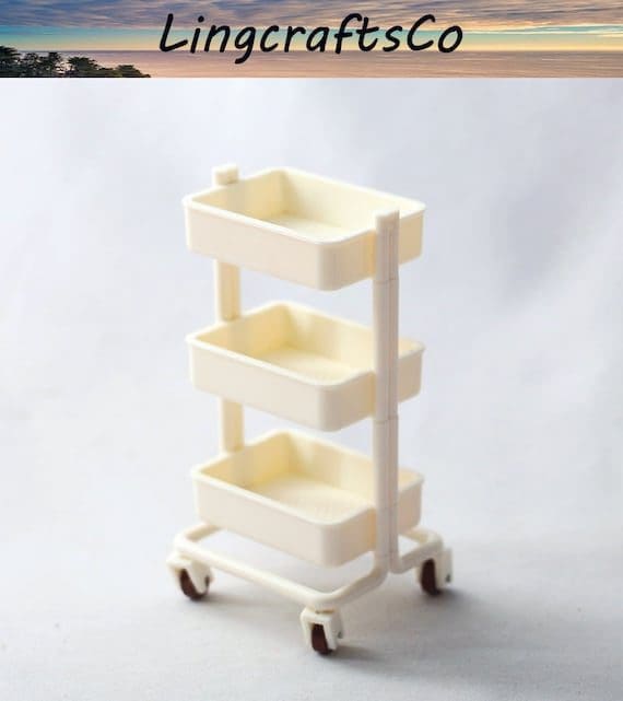 Miniature Kitchen Utility Trolley