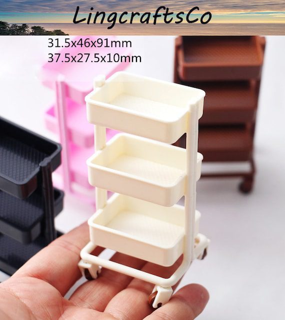 Miniature Kitchen Utility Trolley