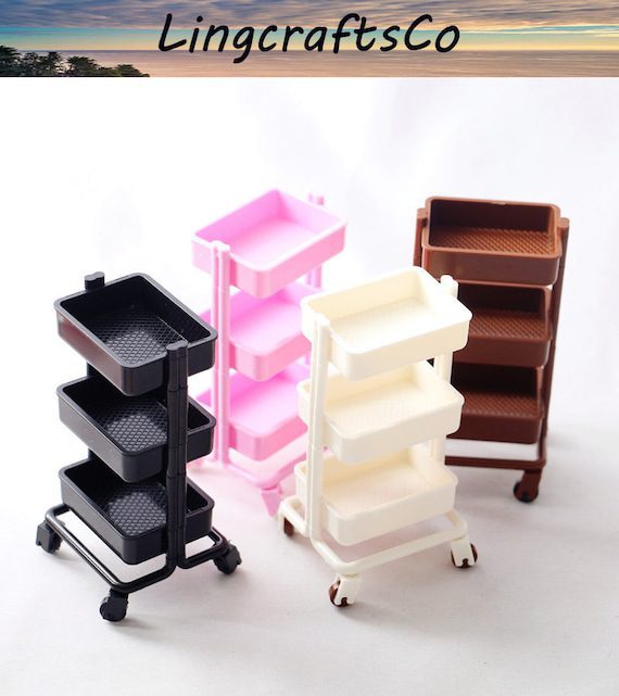 Miniature Kitchen Utility Trolley