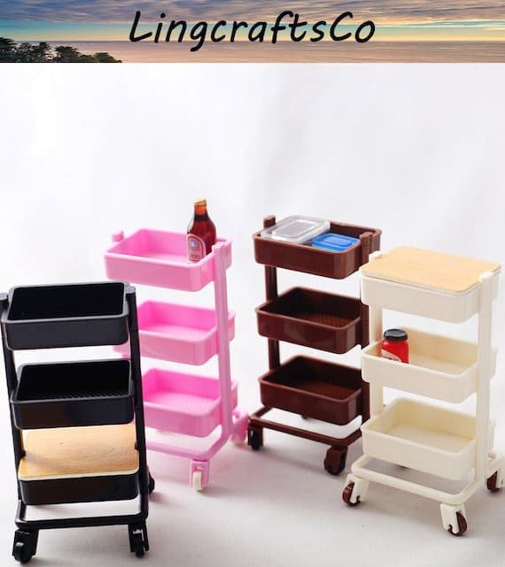 Miniature Kitchen Utility Trolley