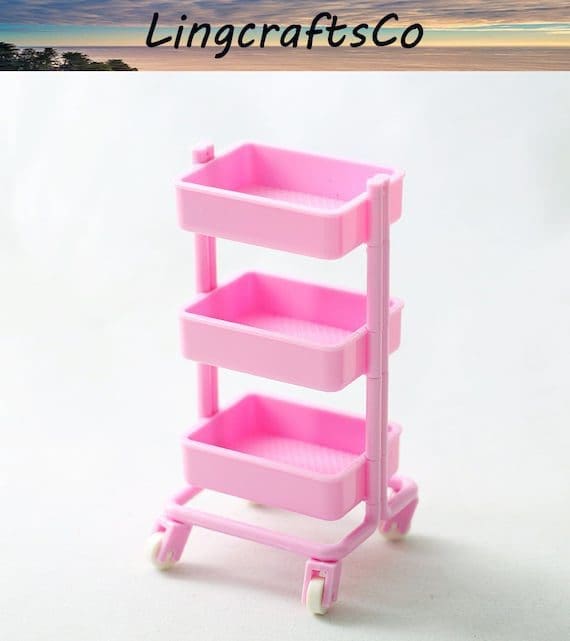 Miniature Kitchen Utility Trolley