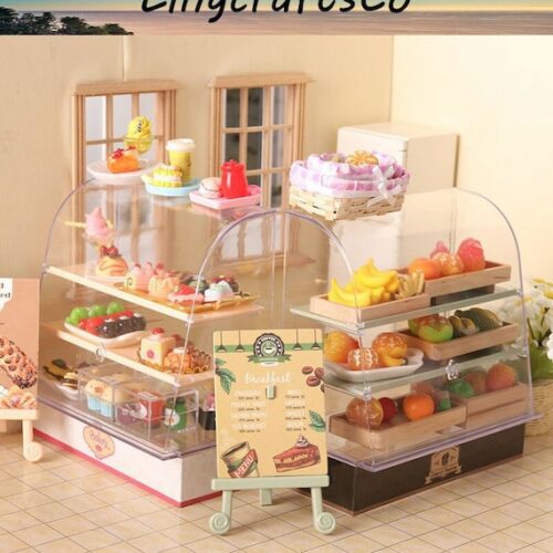 Miniature Cake Display Cabinet