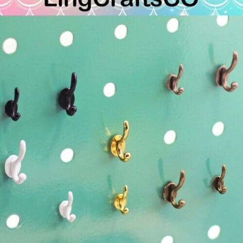 Miniature Metal Wall Hooks