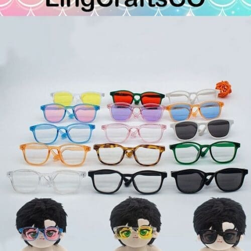 9.5cm Wide Cotton Doll Glasses