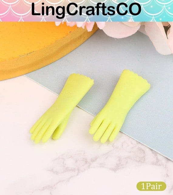 Dollhouse Kitchen Cleaning Gloves