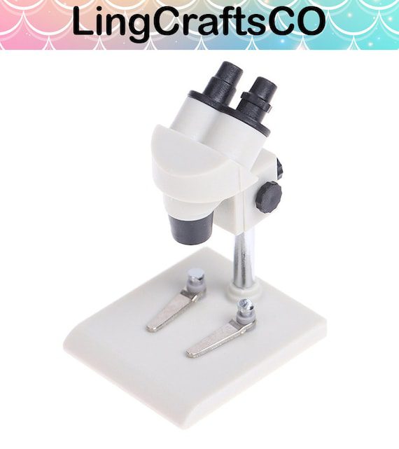 Dollhouse Miniature Microscope
