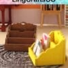 Miniature Dollhouse Storage Rack