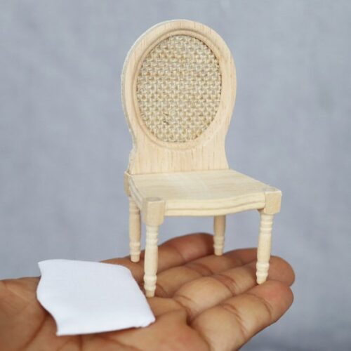 Miniature Unpainted Dining Chair