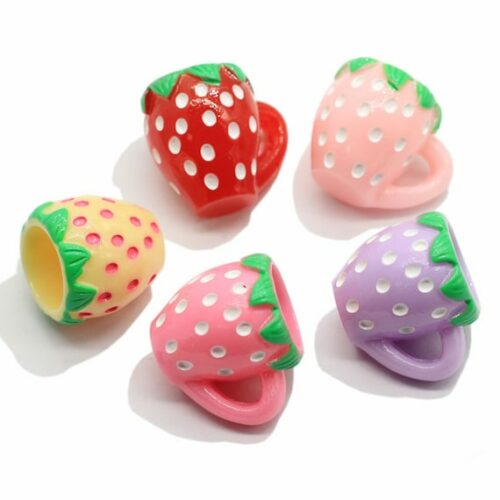 Miniature Strawberry Water Cup