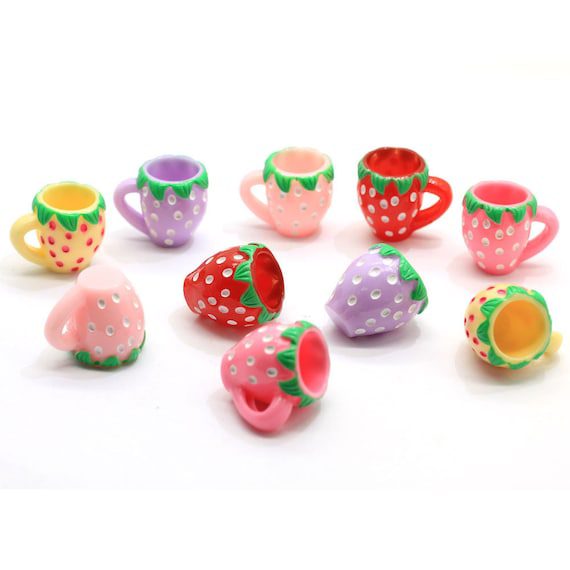 Miniature Strawberry Water Cup