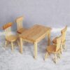 Miniature Wooden Dining Chair