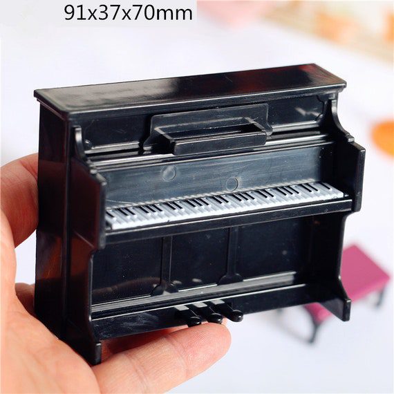 Dollhouse Grand Piano With Stool