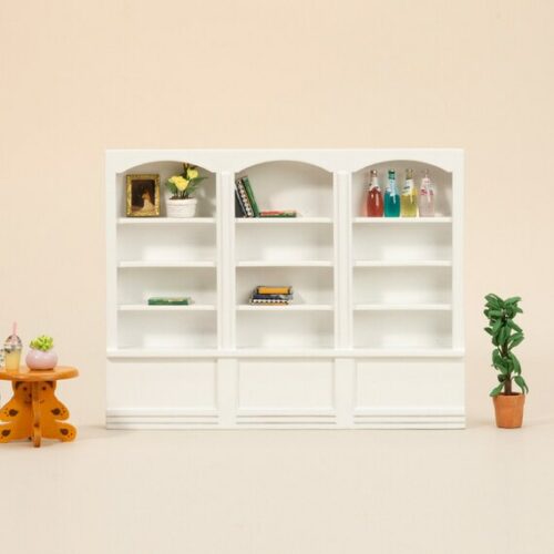 Dollhouse White Cabinet Shelf