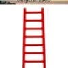 10PCS Miniature Colorful Ladder