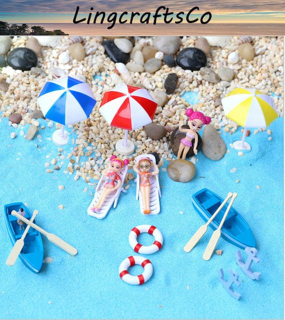 Miniature Beach Umbrella
