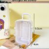 Miniature Clear Suitcase Luggage