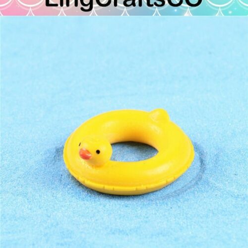 Miniature Yellow Duck Swim Ring