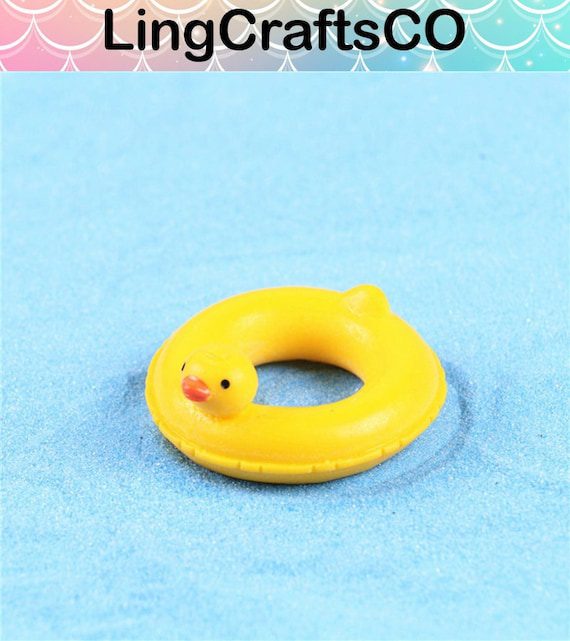 Miniature Yellow Duck Swim Ring