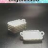 3PCS Miniature Ceramic Plate Tray