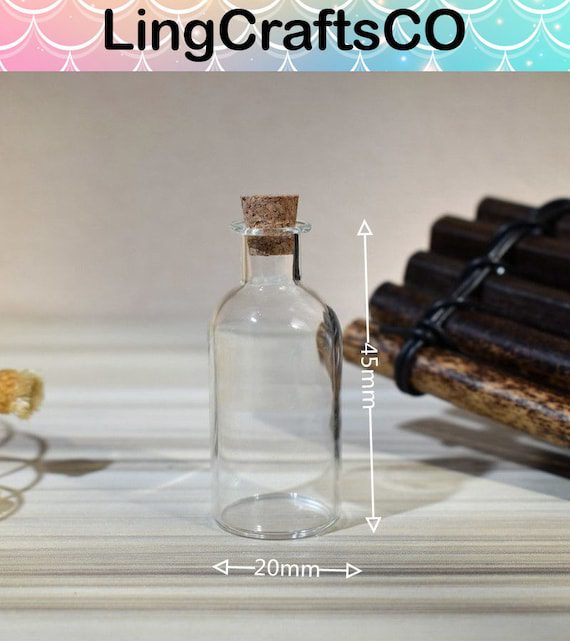 Miniature Glass Bottle