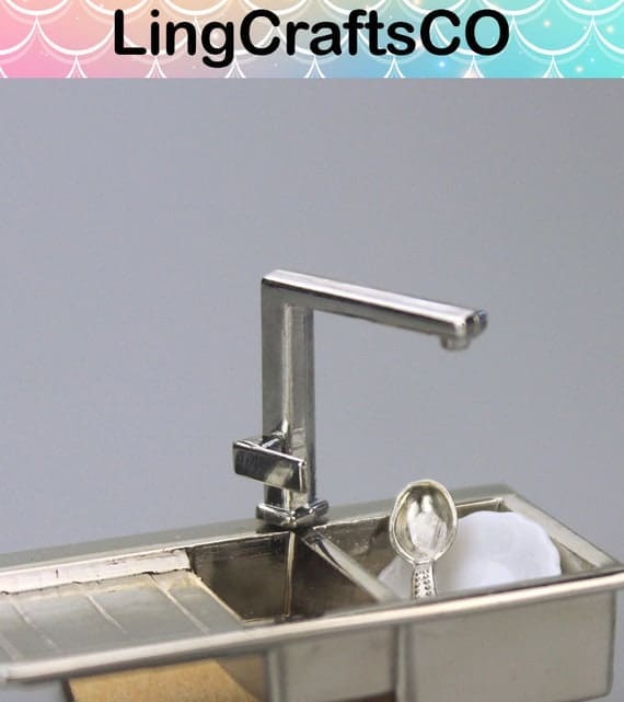 Miniature Alloy Water Tap