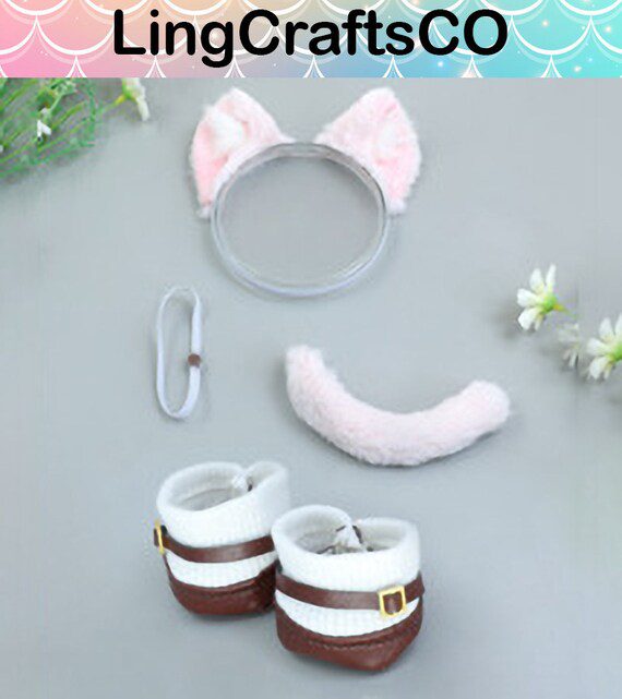 20cm Cotton Doll Shoes With Sock