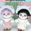 20cm Cotton Doll Shoes With Sock