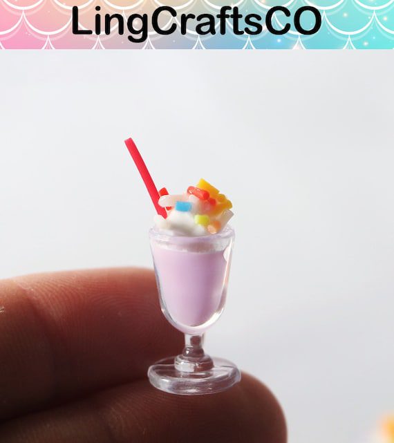 4pcs Miniature Ice Cream Cups