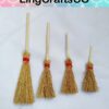 Miniature Artificial Straw Brooms