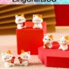 Miniature Lucky Cat Figurines
