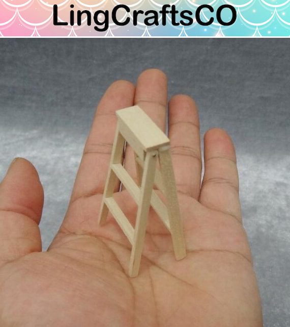 Miniature Wooden Ladder