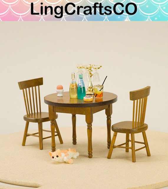 Dollhouse Table and Chairs Suit