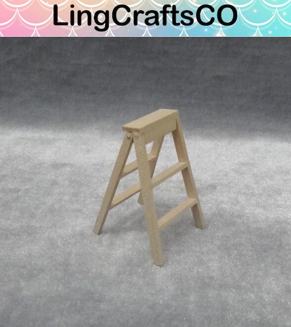 Miniature Wooden Ladder