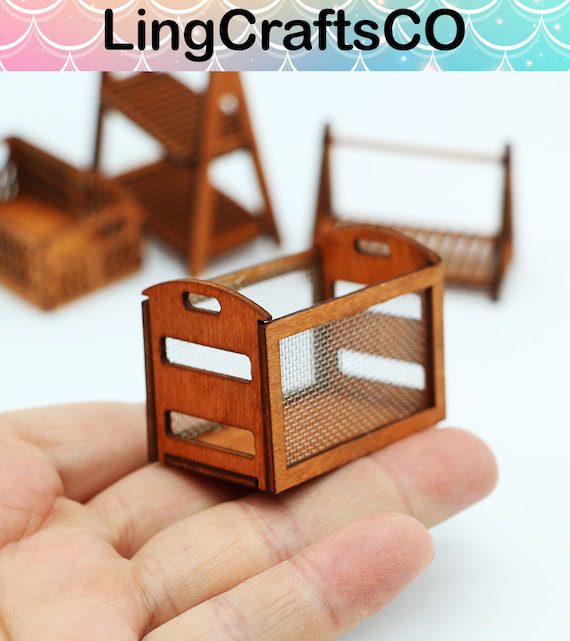 Miniature Iron Mesh Storage Box
