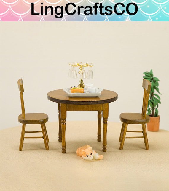 Dollhouse Table and Chairs Suit