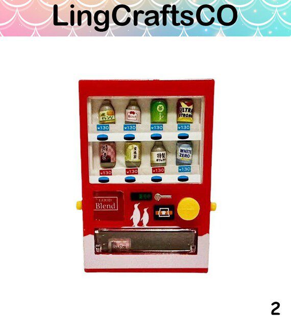 Miniature Drinks Vending Machine