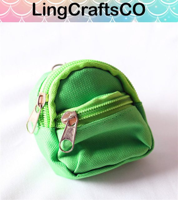 Miniature Zipper Backpack