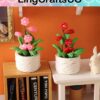 Colorful Miniature Potted Plants