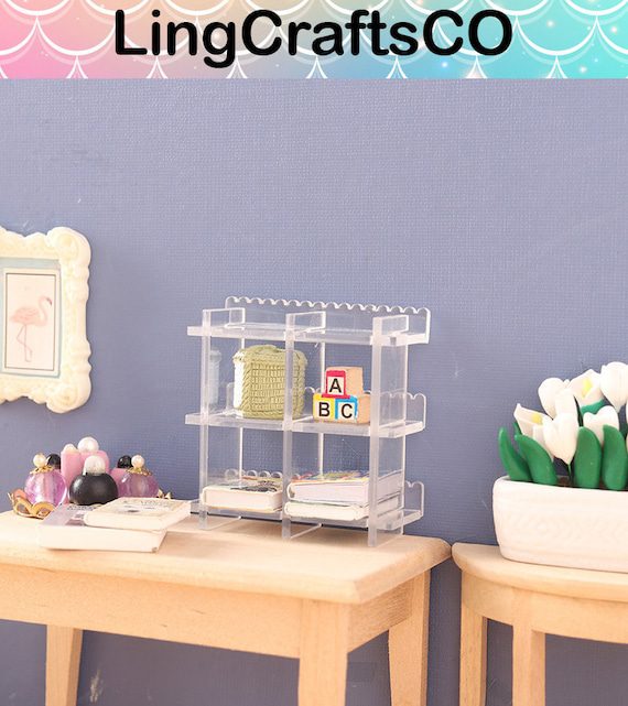 Miniature Acrylic Display Shelf