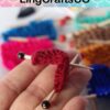 Miniature Colorful Sweater Needles