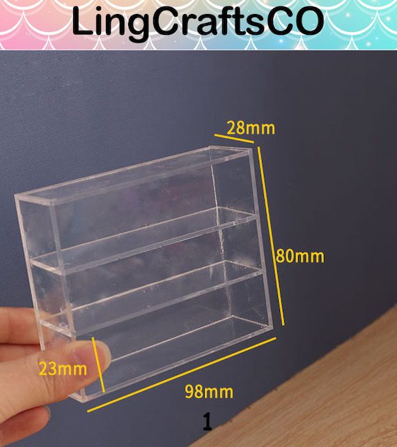 Miniature Clear Multi-layer Rack