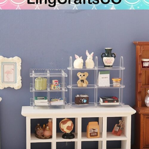 Miniature Acrylic Display Shelf