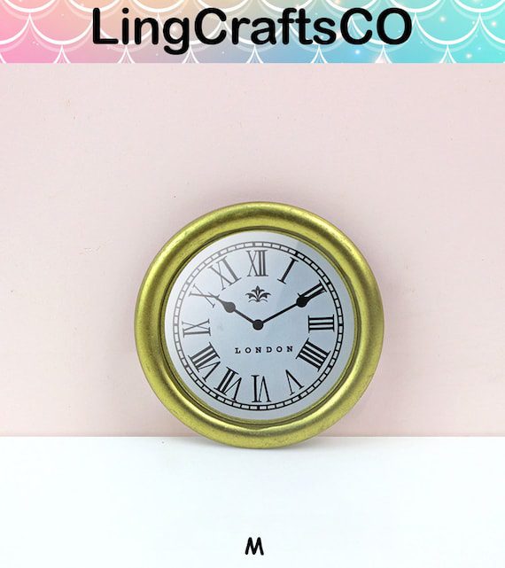 Miniature Round Wall Clock
